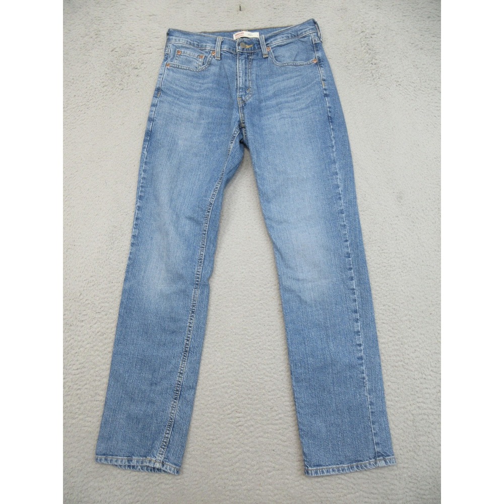 Signature By Levi Strauss Athletic Jeans Mens 30x32 Light Wash Stretch Waterless